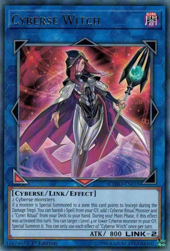 Sorcière Cyberse [CYHO-EN035] Rare 