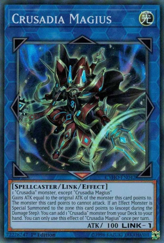 Crusadia Magius (CYHO-EN042) - Super Rare
