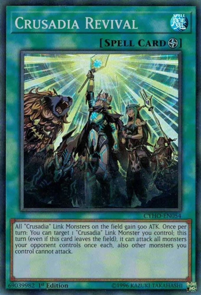 Crusadia Revival [CYHO-EN054] Super Rare 