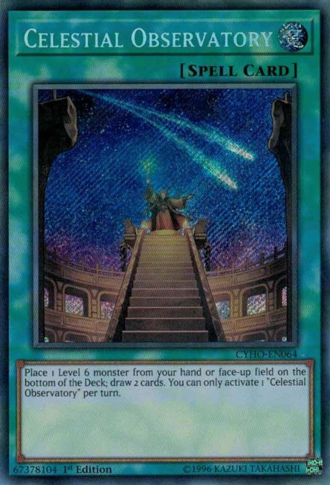Celestial Observatory (CYHO-EN064) - Secret Rare