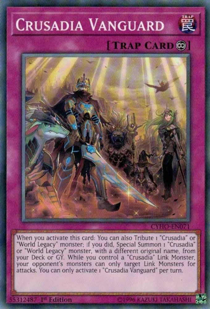 Crusadia Vanguard (CYHO-EN071) - Common