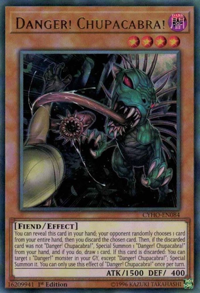 Danger! Chupacabra! (CYHO-EN084) - Ultra Rare