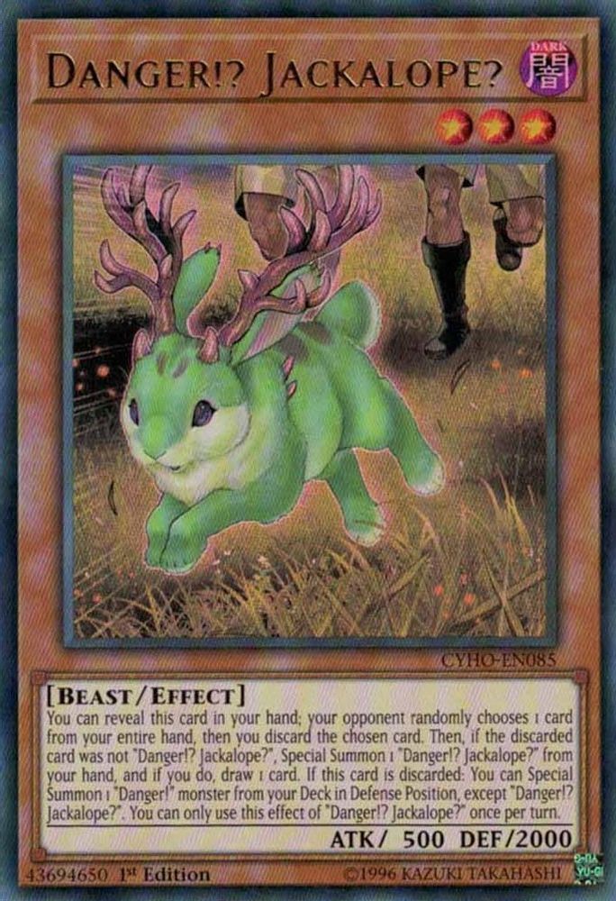 Danger!? Jackalope? (CYHO-EN085) - Ultra Rare