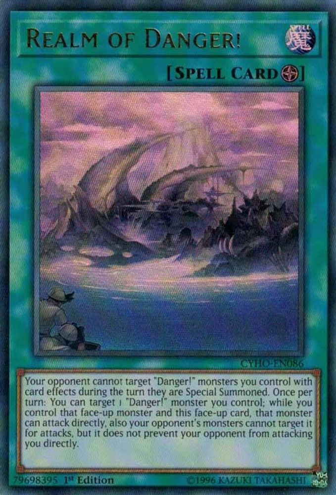 Royaume du danger ! [CYHO-EN086] Ultra-rare 