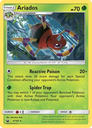 Ariados  - Holofoil - Holo Rare