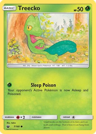 Treecko (7) (7) 007  - Common