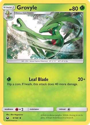 Grovyle 009  - Uncommon