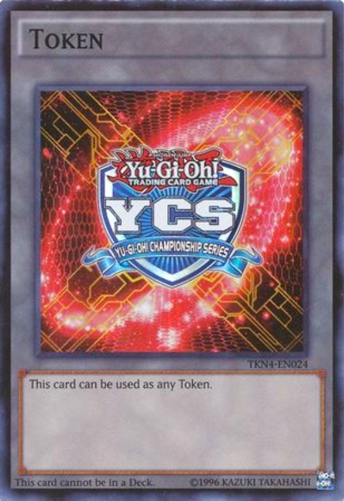Yu-Gi-Oh Championship Series Token (2015 Pre-registration) (TKN4-EN024) - Super Rare