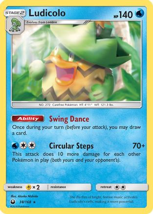 Ludicolo  - Holofoil - Holo Rare