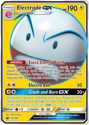 Electrode GX (Full Art)  - Holofoil - Ultra Rare