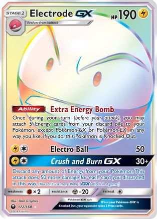 Electrode GX (Secret)  - Holofoil - Secret Rare