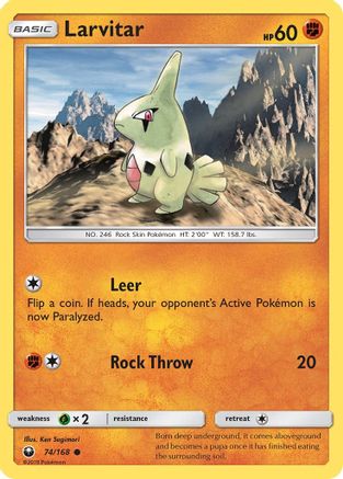 Larvitar/168  - Common
