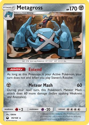 Metagross 095  - Holofoil - Holo Rare