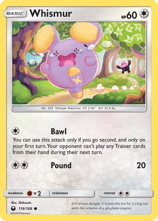 Whismur (116) (116) 116  - Common
