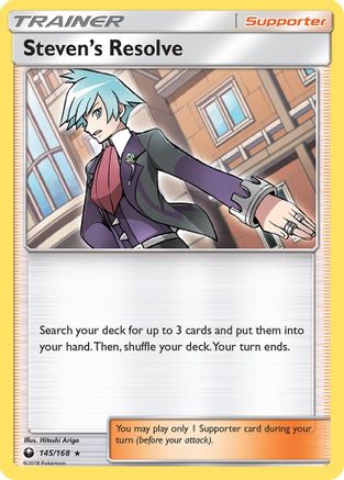 Steven's Resolve  - Holofoil - Holo Rare