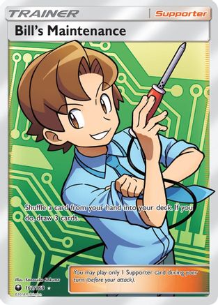 Bill's Maintenance (Full Art)  - Holofoil - Ultra Rare