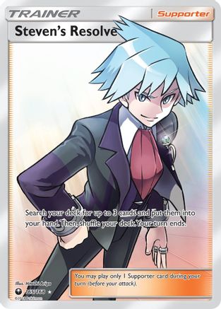 Steven's Resolve (Full Art)  - Holofoil - Ultra Rare