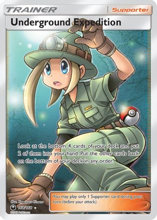 Underground Expedition (Full Art)  - Holofoil - Ultra Rare