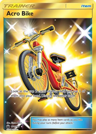 Acro Bike (Secret)  - Holofoil - Secret Rare