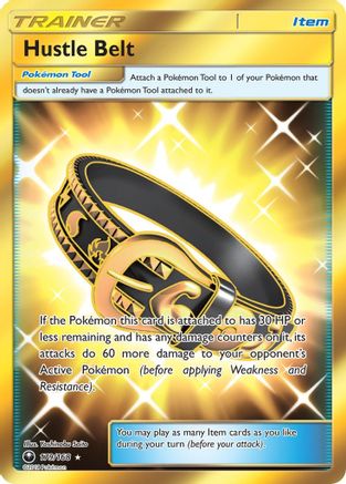 Hustle Belt (Secret)  - Holofoil - Secret Rare