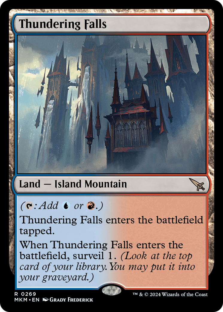 Thundering Falls [Meurtres au manoir Karlov] 