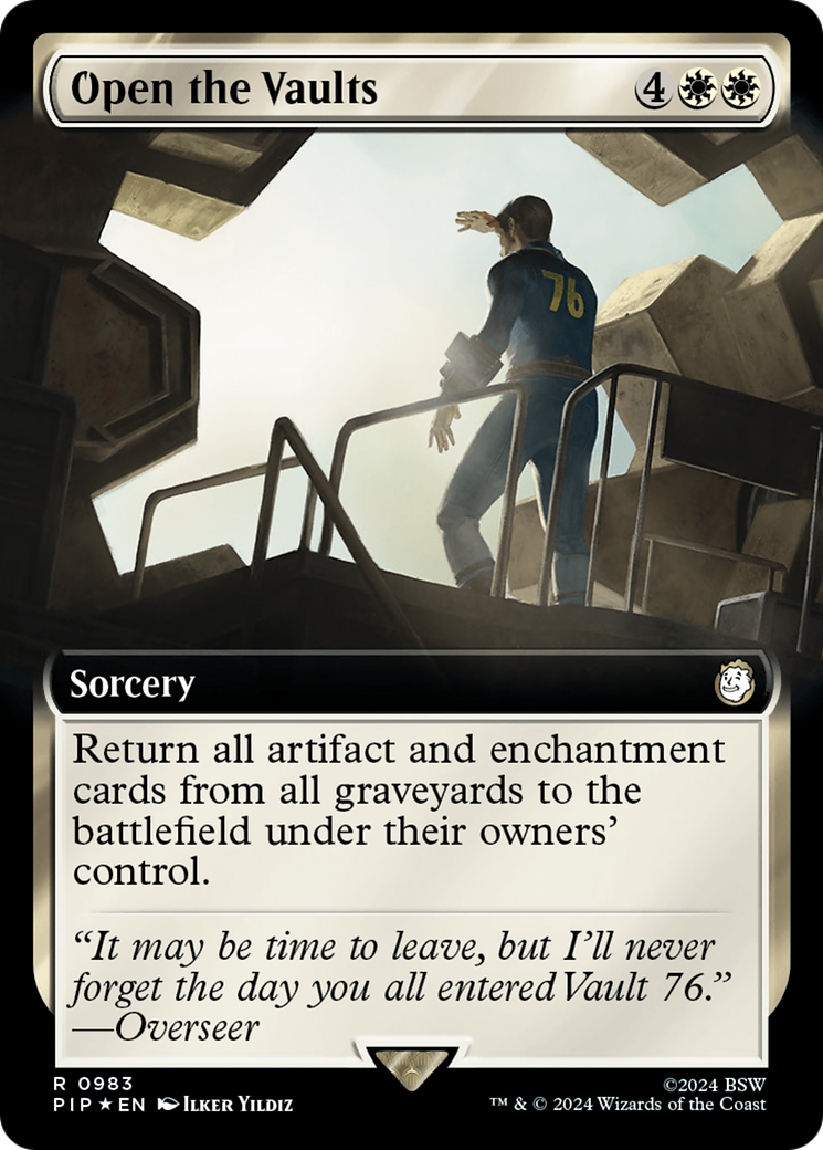Ouvrez les coffres-forts (Extended Art) (Surge Foil) [Fallout] 