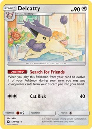 Delcatty - 121/168 (SM Celestial Storm)/168  - Rare