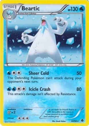 Beartic - 30/98 (Cosmos Holo)/98  - Holofoil - Promo