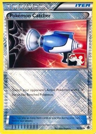 Pokemon Catcher - 95/98 (Player Rewards)/98  - Reverse Holofoil - Promo