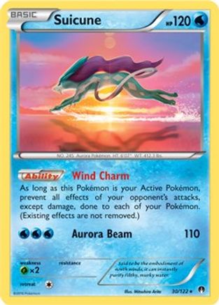 Suicune (Cosmos Holo) 030/122  - Holofoil - Promo