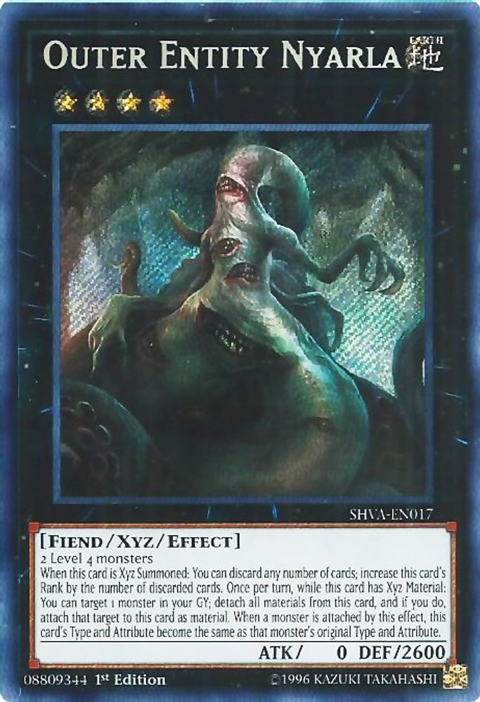 Outer Entity Nyarla (SHVA-EN017) - Secret Rare
