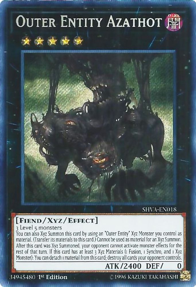 Outer Entity Azathot (SHVA-EN018) - Secret Rare