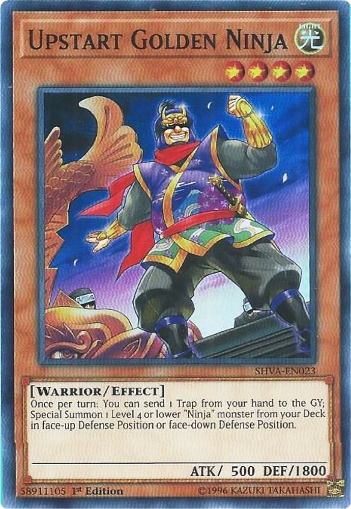 Upstart Golden Ninja (SHVA-EN023) - Super Rare