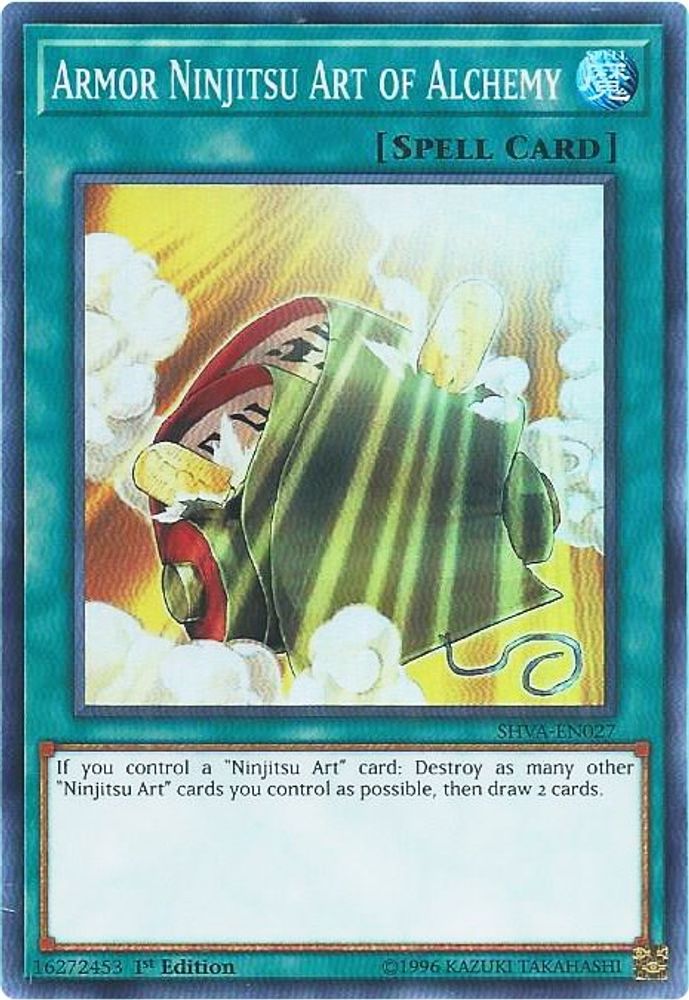 Armor Ninjitsu Art of Alchemy (SHVA-EN027) - Super Rare