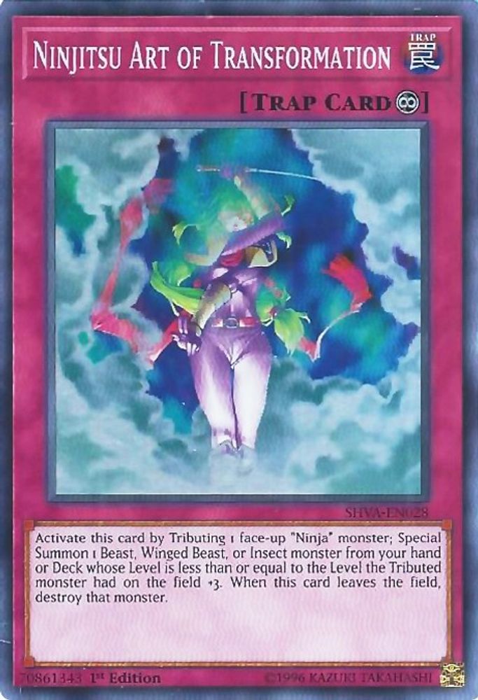 Ninjitsu Art of Transformation (SHVA-EN028) - Super Rare