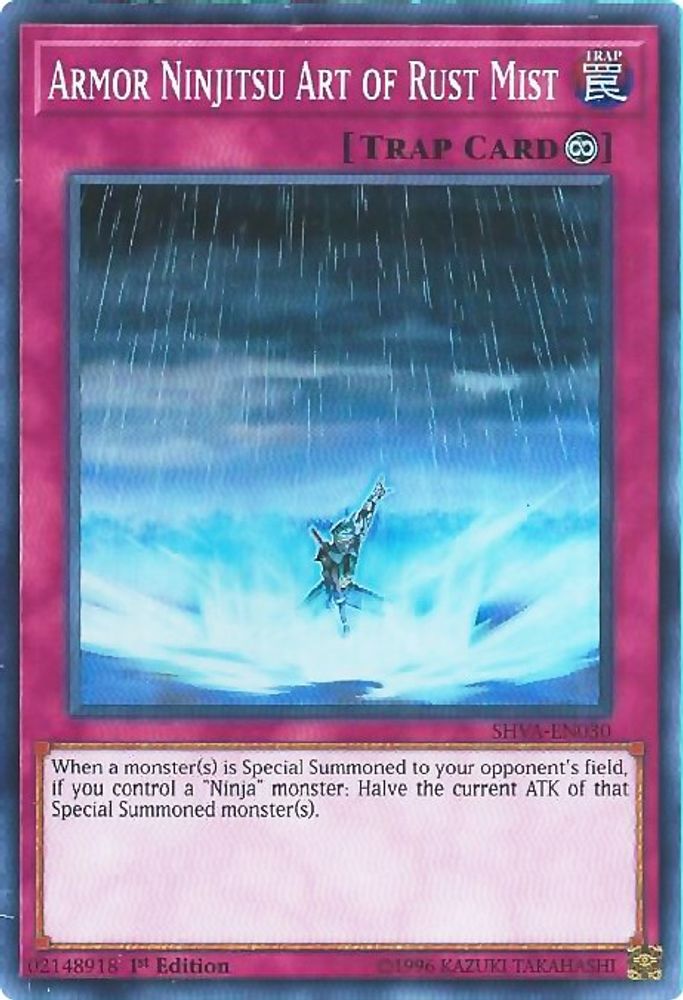 Armor Ninjitsu Art of Rust Mist (SHVA-EN030) - Super Rare