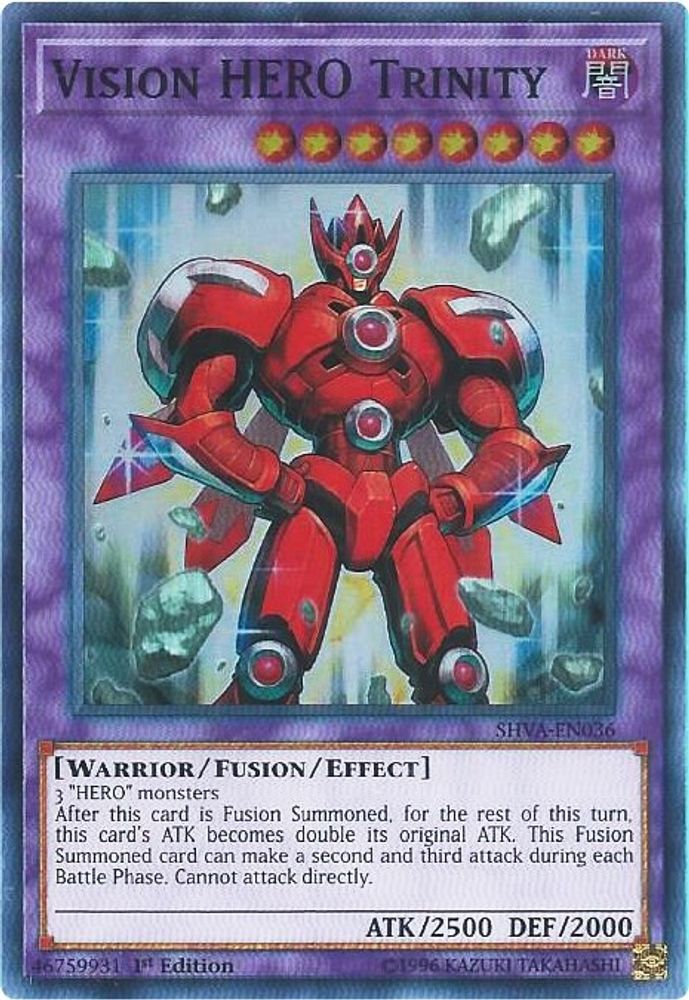 Vision HERO Trinity (SHVA-EN036) - Super Rare