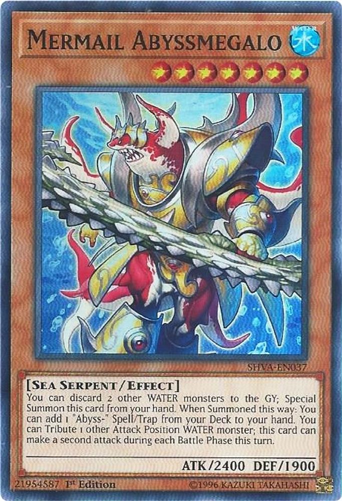 Mermail Abyssmegalo (SHVA-EN037) - Super Rare