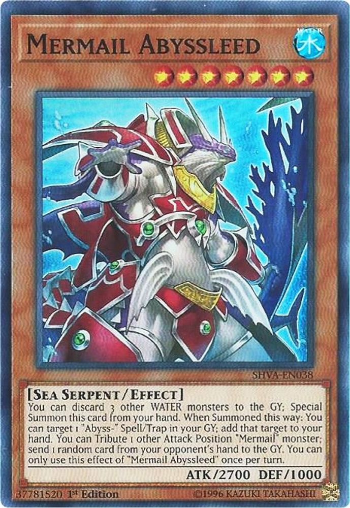 Mermail Abyssleed (SHVA-EN038) - Super Rare