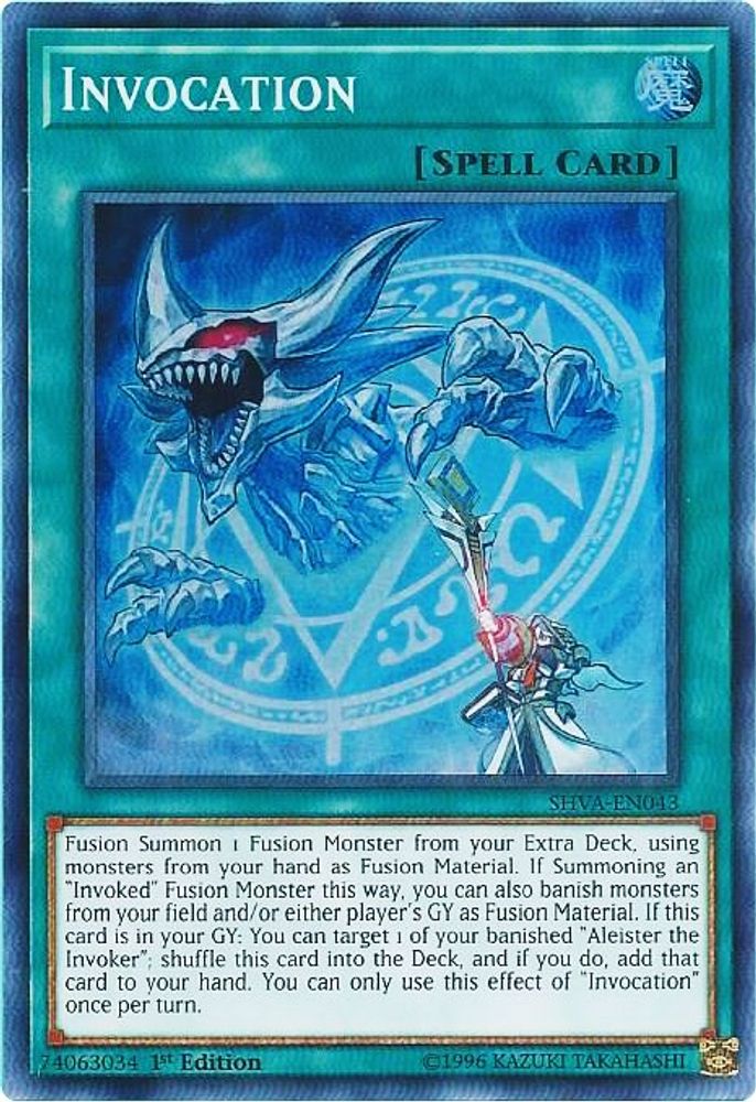 Invocation (SHVA-EN043) - Super Rare