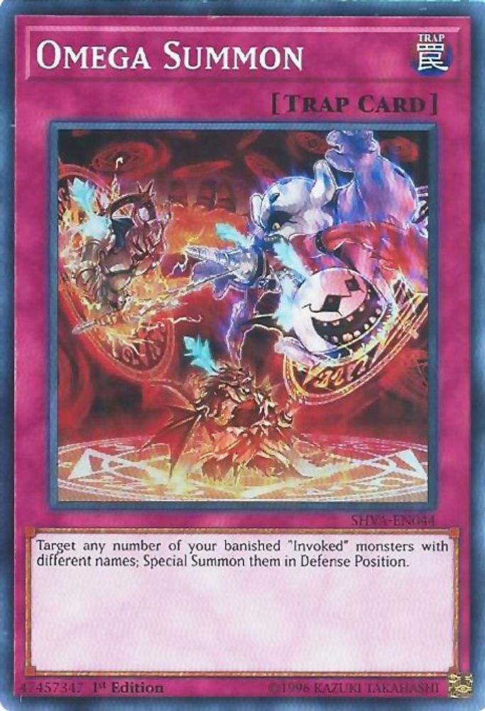 Omega Summon (SHVA-EN044) - Super Rare