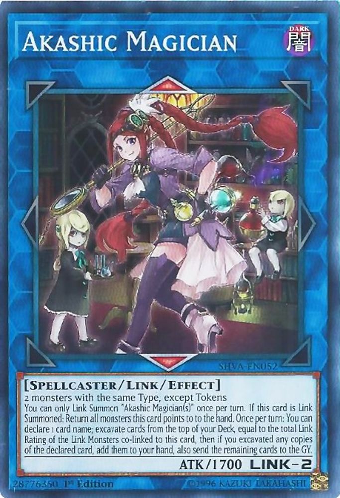 Akashic Magician (SHVA-EN052) - Super Rare