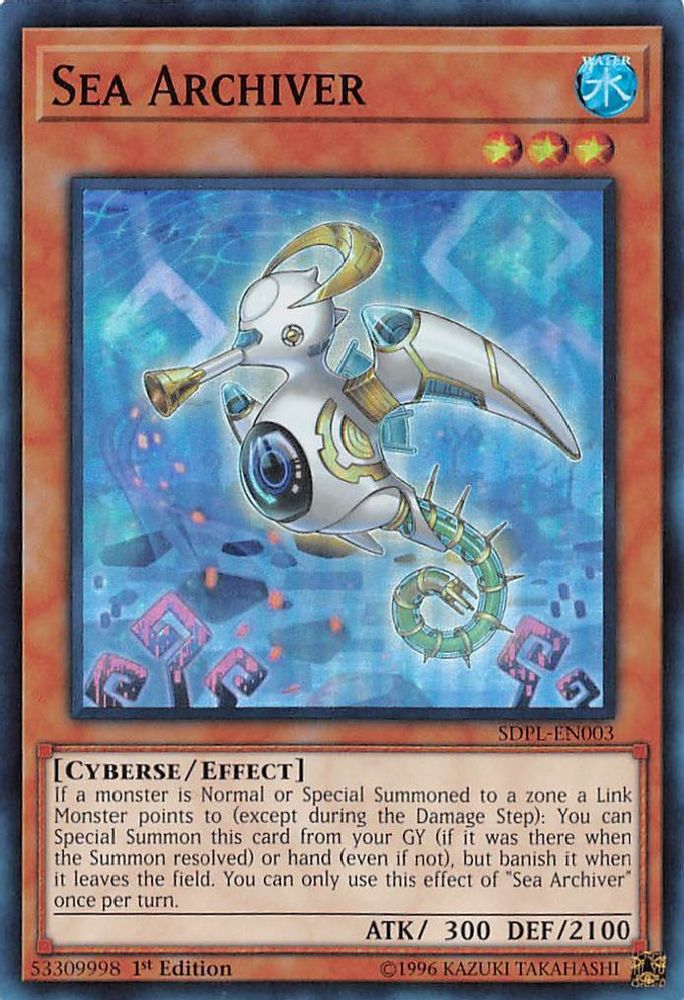 Sea Archiver (SDPL-EN003) - Super Rare
