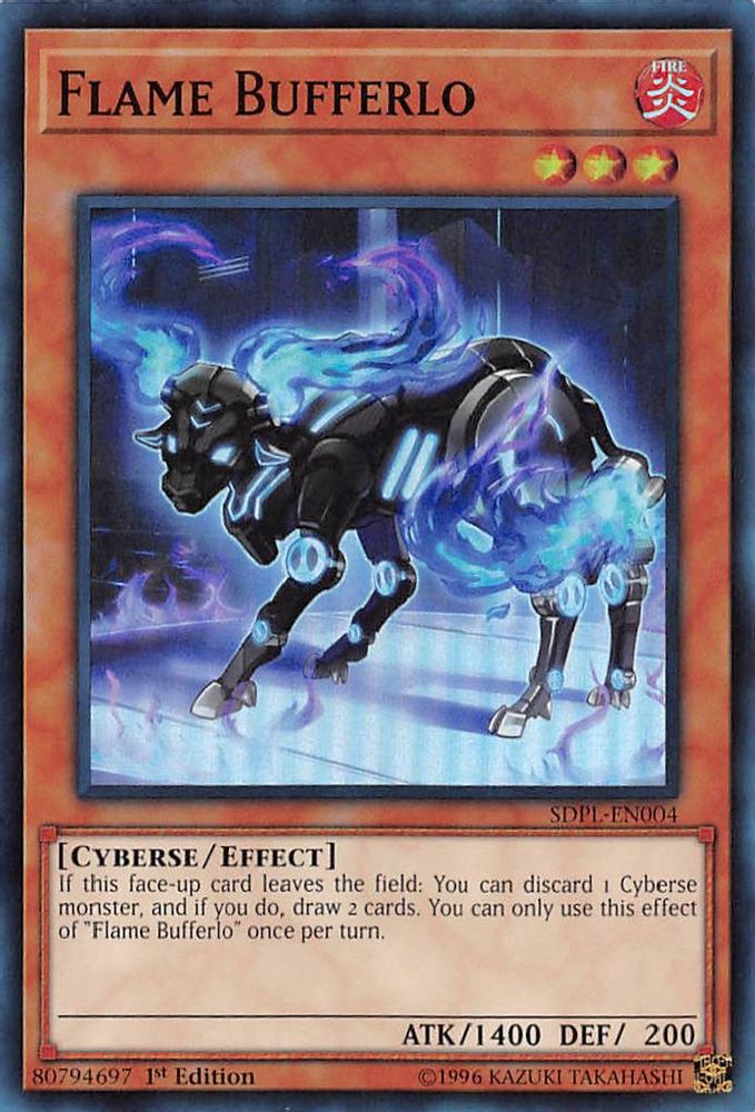 Flame Bufferlo (SDPL-EN004) - Super Rare