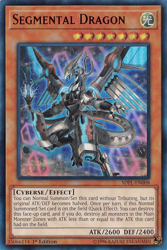 Dragon segmentaire [SDPL-EN008] Ultra rare 