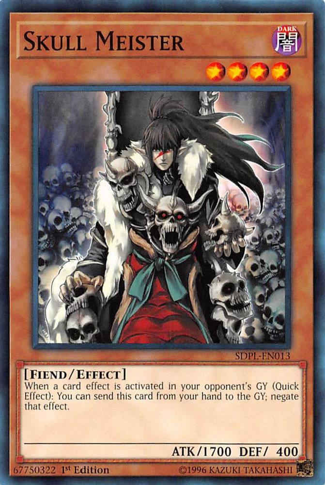 Skull Meister (SDPL-EN013) - Common