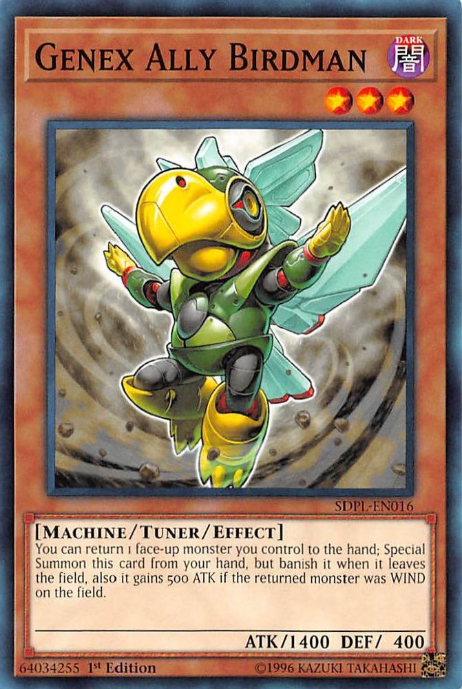 Genex Ally Birdman [SDPL-EN016] Commun 