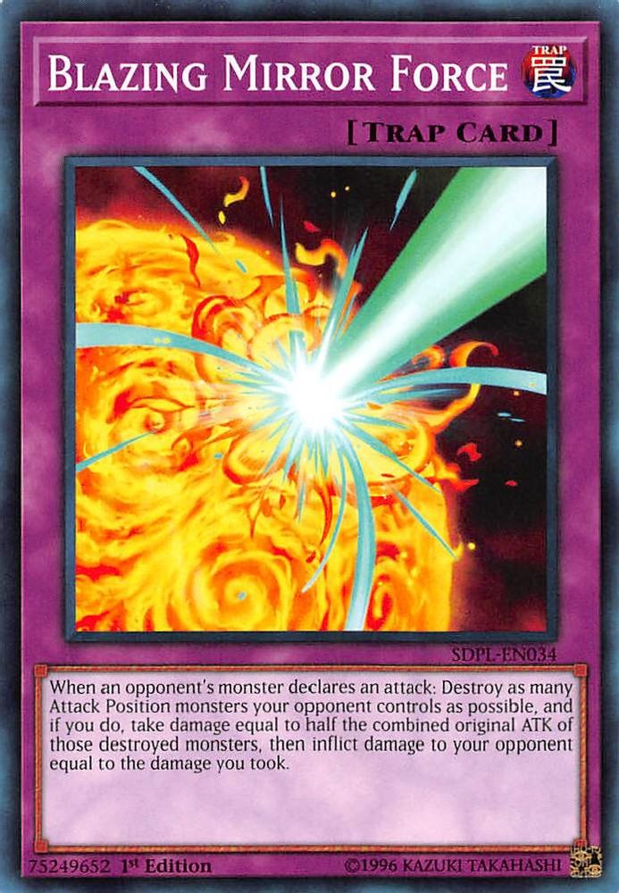 Blazing Mirror Force (SDPL-EN034) - Common