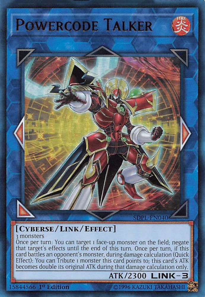 Talker Powercode [SDPL-EN040] Ultra Rare 