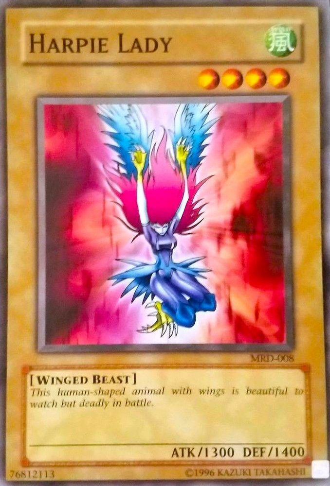 Harpie Lady (New Artwork) (MRD-008) - Common